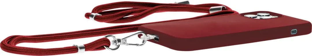 Mobiparts Universeel Telefoonkoord 1.5m - Rood