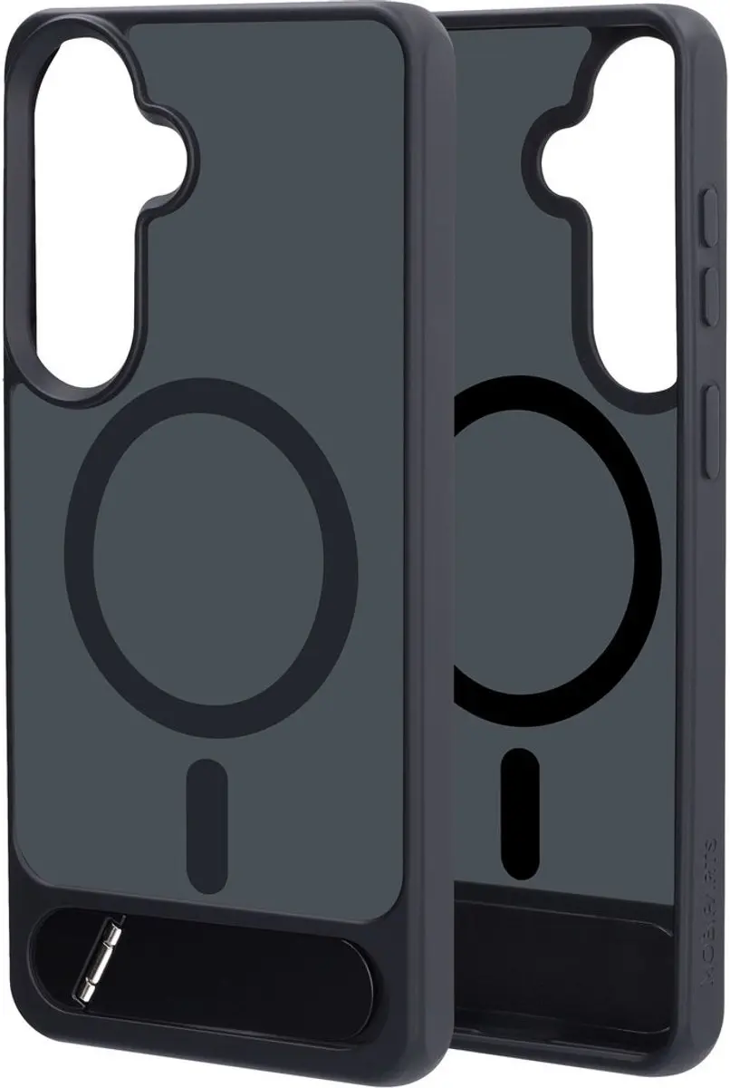 Mobiparts MP-104335 Hoesje Samsung Galaxy S26 Plus - MagSafe - Zwart/Transparant