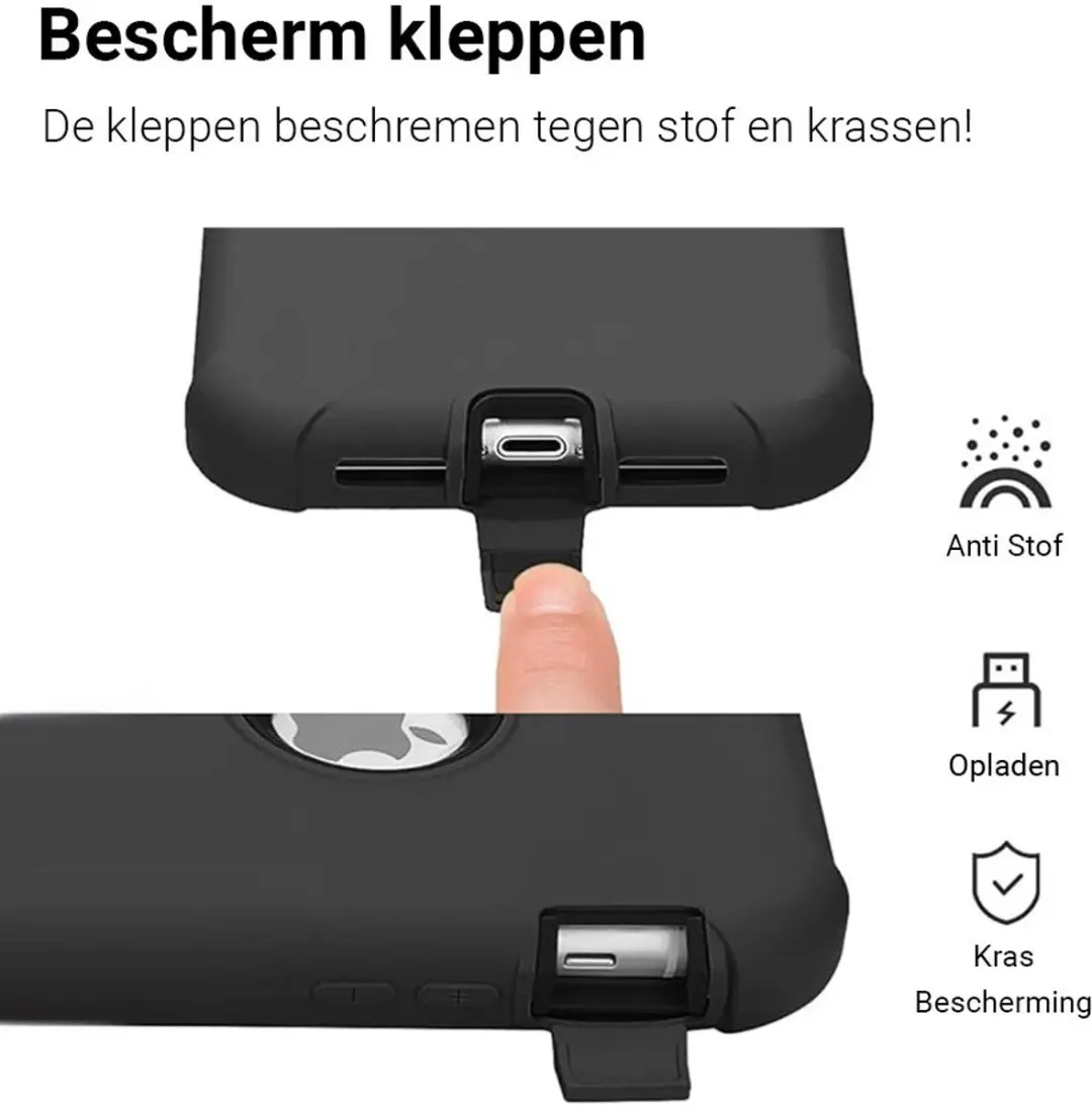 MobiQ Extreme Armor Hoesje 13-01702 - iPhone XR - Zwart
