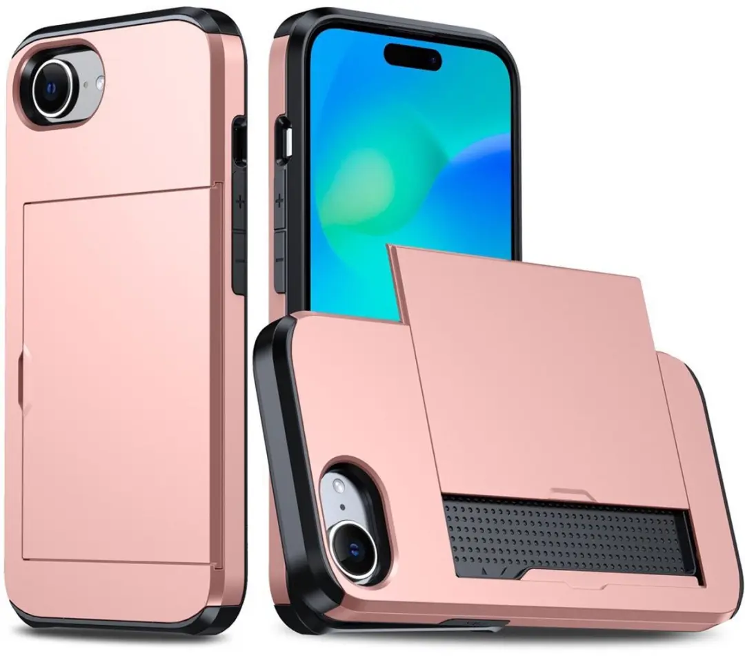 MobiQ Hoesje iPhone 16e Pashouder