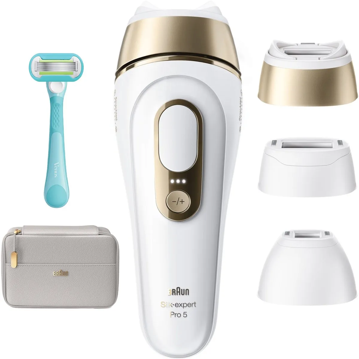 Braun Silk·expert Pro 5 PL5311 IPL Ontharingsapparaat - 400.000 Flitsen - Wit