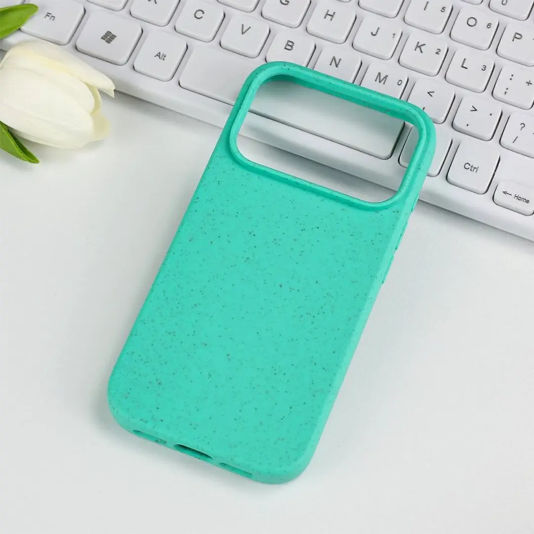 MobiQ Flexibel Eco Hoesje iPhone 17 Pro 46-01370 - Turqoise