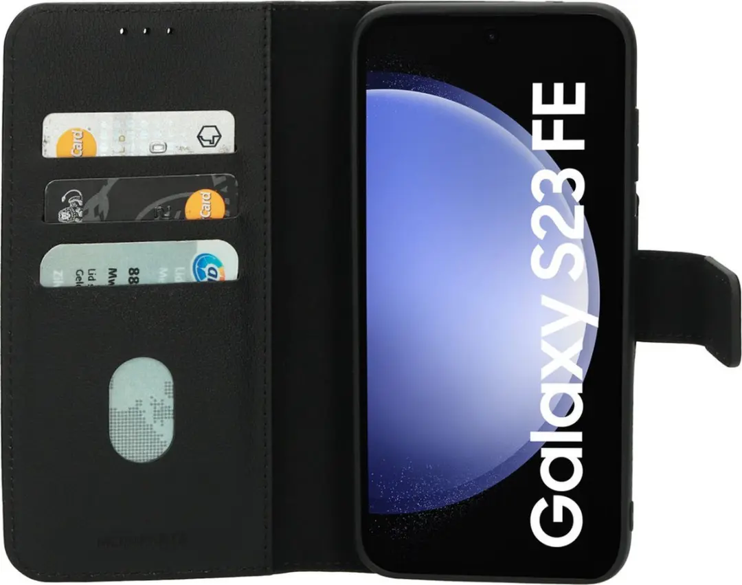Mobiparts MP-125441 Hoesje Samsung Galaxy S23 FE - Wallet 2-in-1 - Zwart