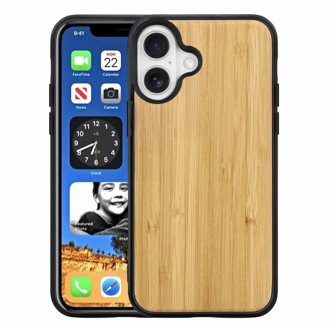 MobiQ Houten Hoesje iPhone 16