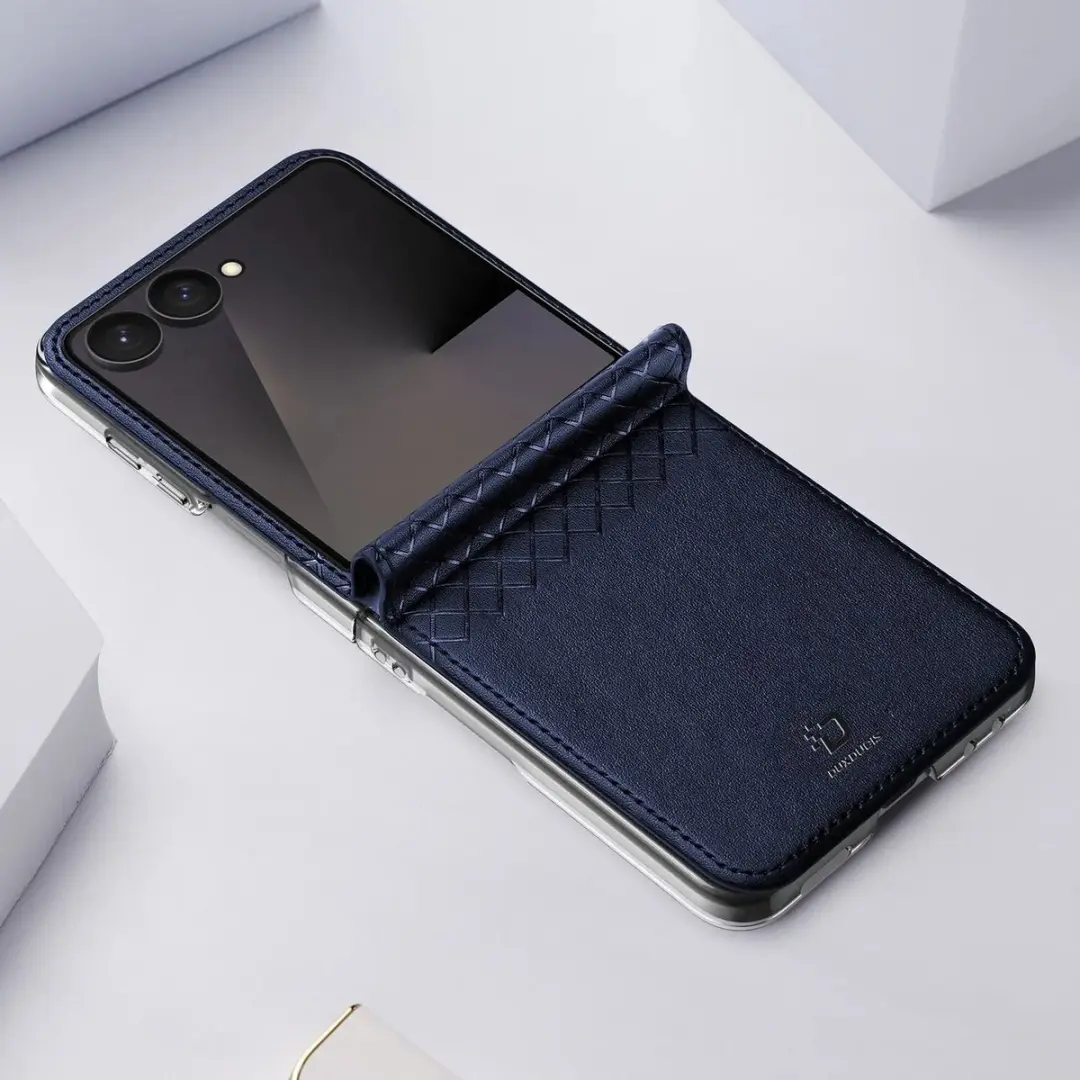 Dux Ducis Hoesje Samsung Galaxy Z Flip8 - Blauw