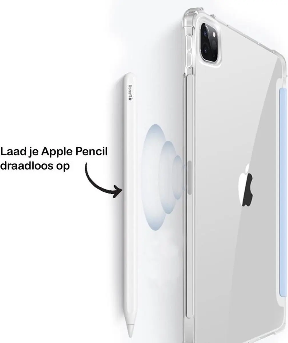MobiQ Tablethoes iPad Pro 11 (2024) M4 - Roze