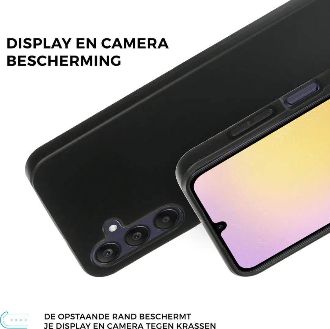 Mobiparts Classic TPU Hoesje MP-5002131 - Samsung Galaxy A25 - Zwart