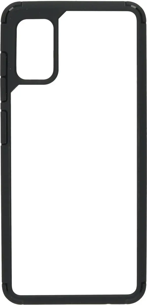Mobiparts MP-108443 Rugged Hoesje Samsung Galaxy A41 - Zwart Transparant