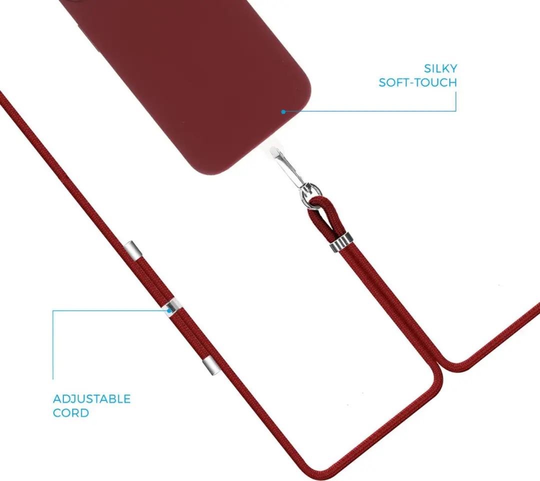 Mobiparts Siliconen Hoesje MP-124801 - Samsung Galaxy A34 - Rood