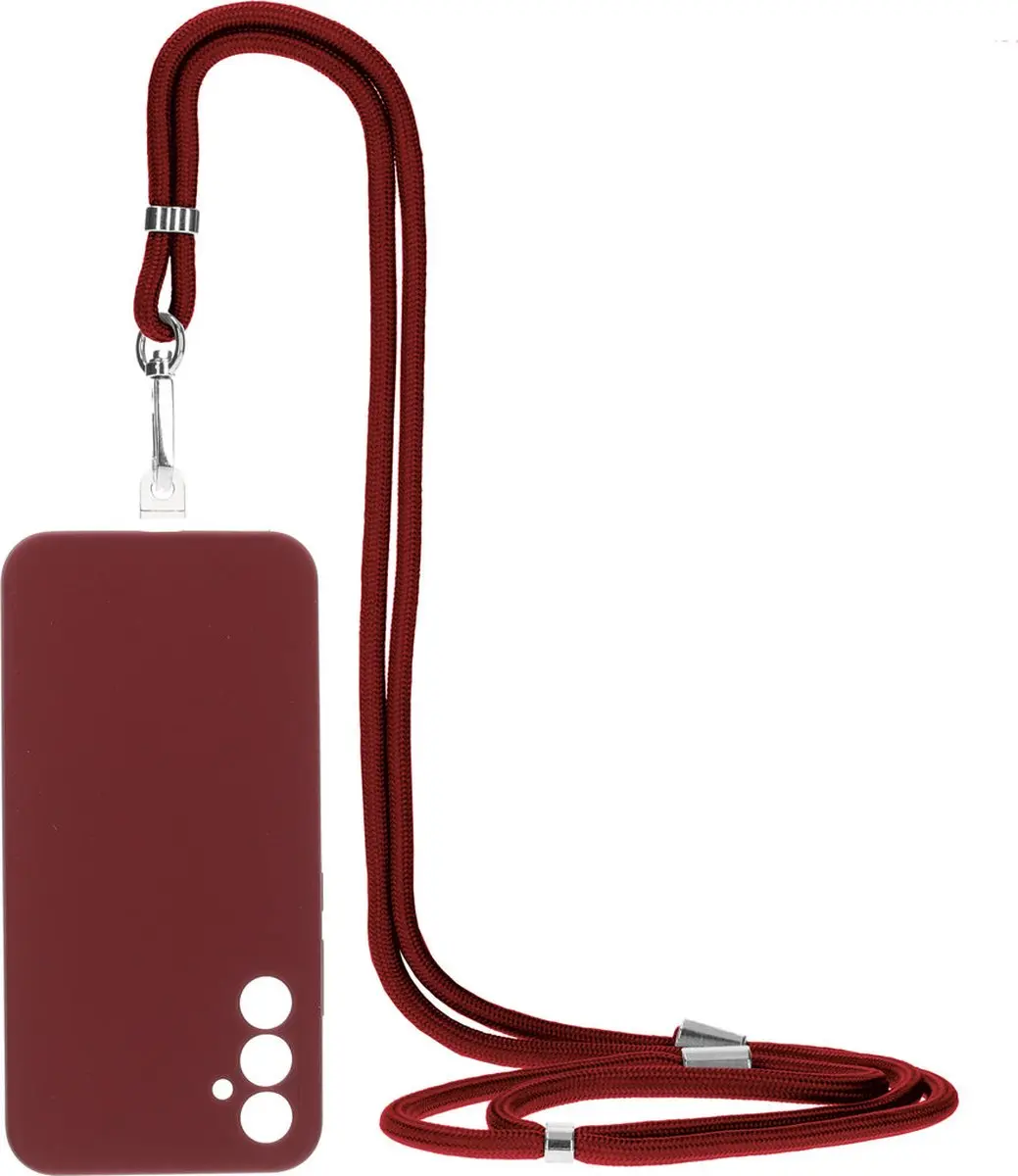 Mobiparts Siliconen Hoesje MP-124801 - Samsung Galaxy A34 - Rood - afbeelding 6 van 6