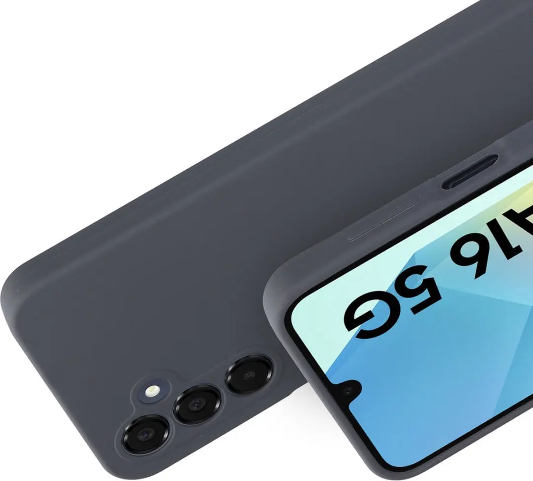 Mobiparts MP-128388 Hoesje Samsung Galaxy A16 - Siliconen Grijs