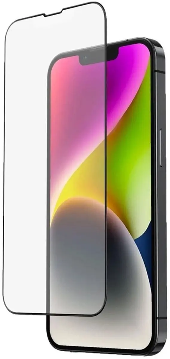 MobiQ Edge-to-Edge Glas Screenprotector iPhone 16e
