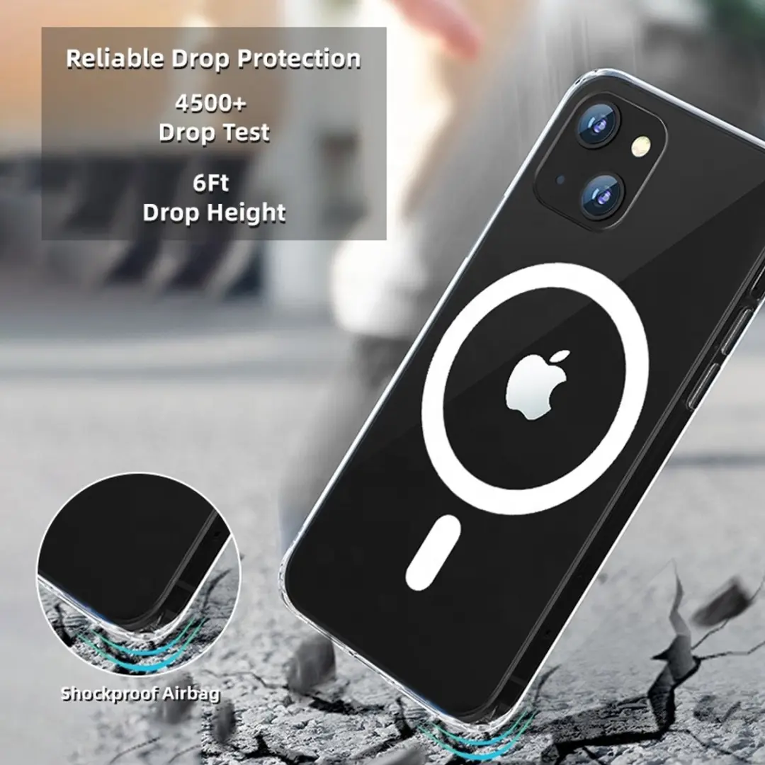 MobiQ iPhone 13 Hoesje 13-01705 - Transparant