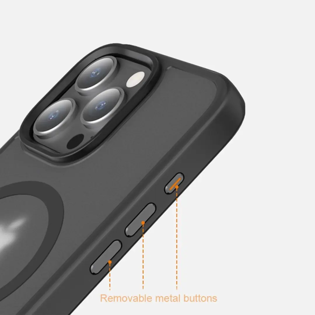 MobiQ iPhone 16 Telefoonhoesje - MagSafe 46-00112 - Donkergroen