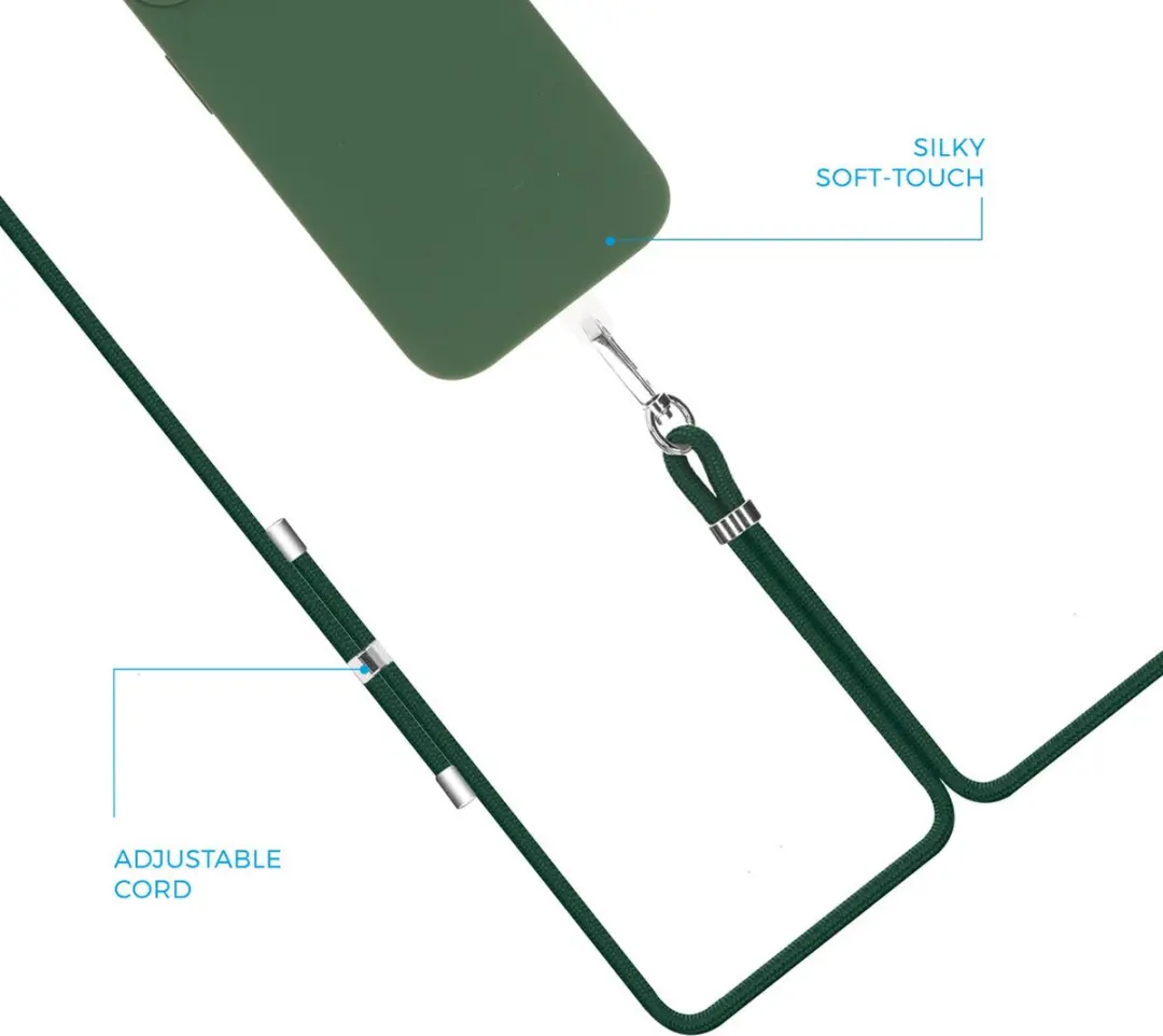 Mobiparts Siliconen Hoesje iPhone 14 MP-124789 - Groen