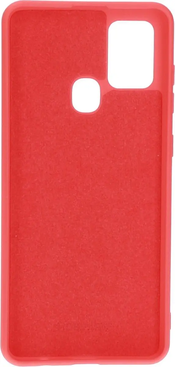 Mobiparts MP-108026 Hoesje Samsung Galaxy A21s - Siliconen - Rood