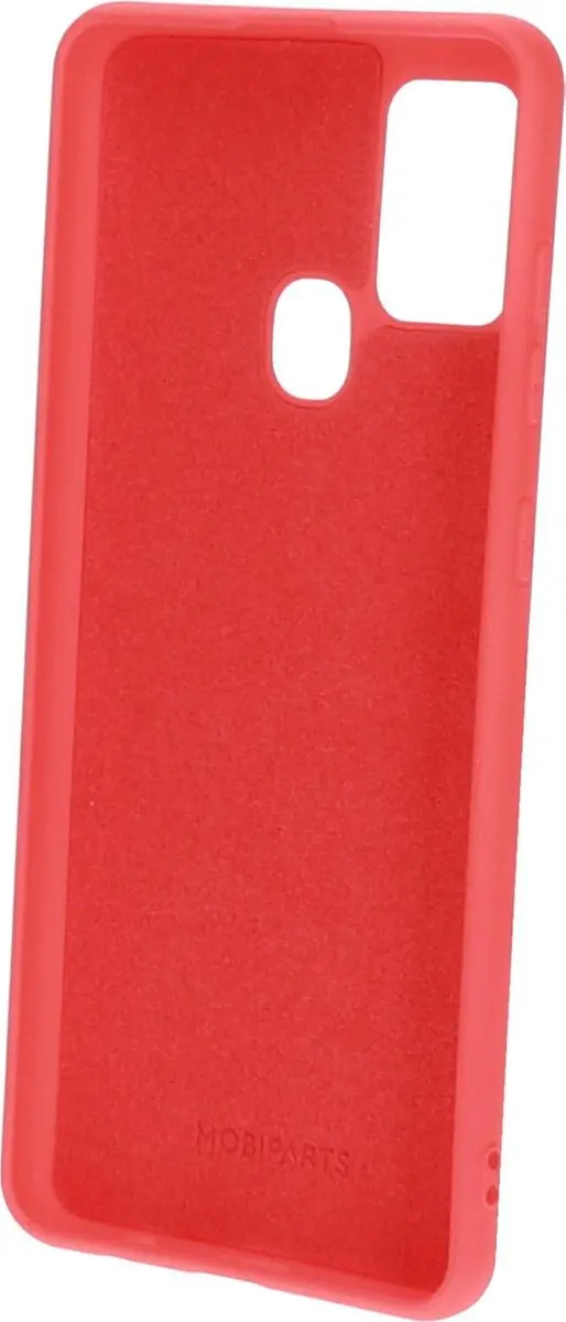 Mobiparts MP-108026 Hoesje Samsung Galaxy A21s - Siliconen - Rood
