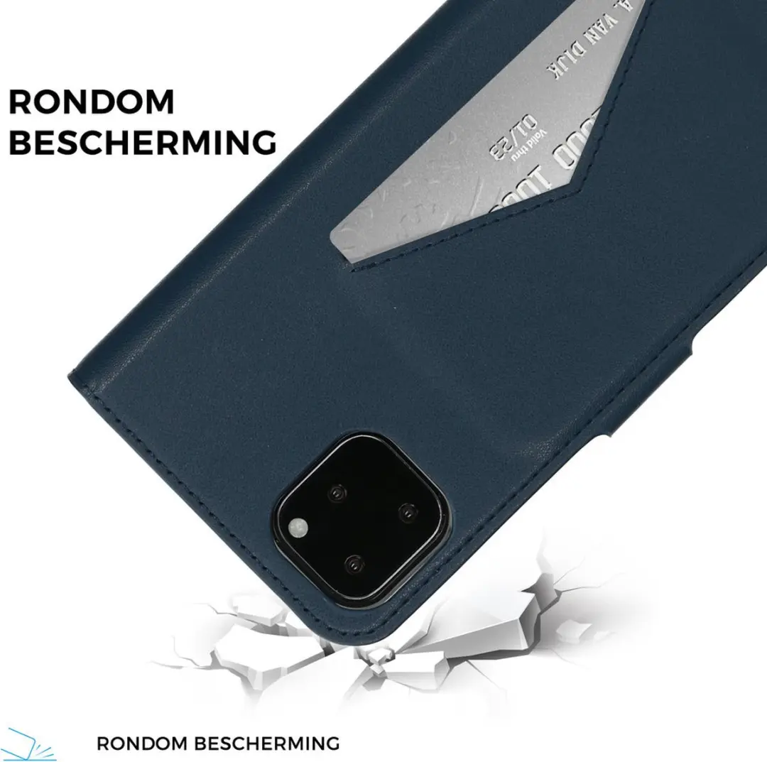 Mobiparts Classic Wallet Hoesje iPhone 11 Pro Max MP-5002747 - Blauw