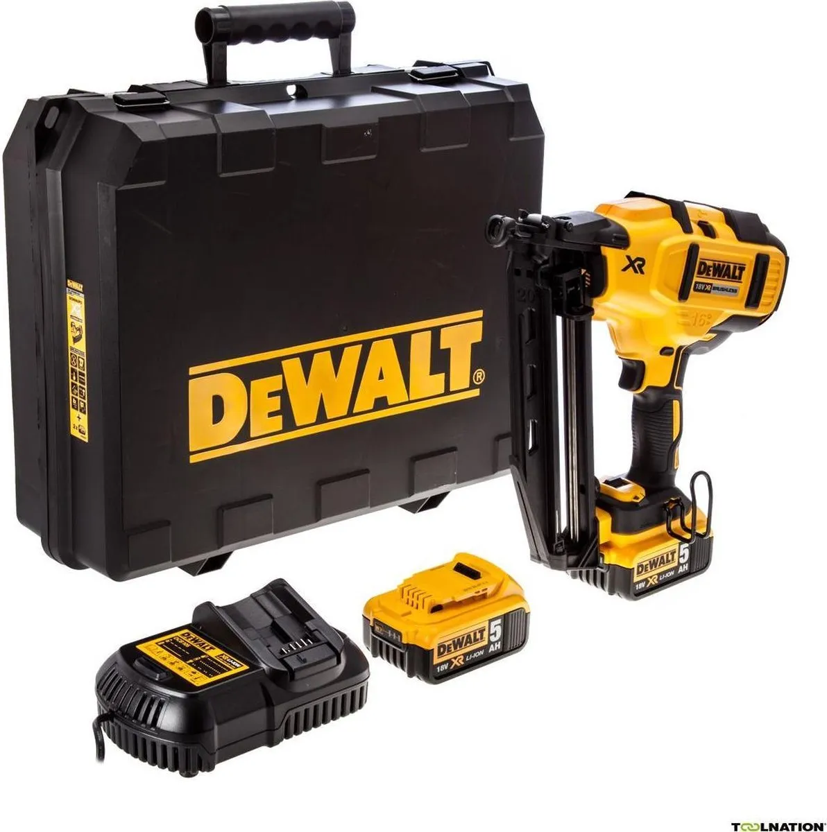 DeWalt DCN660P2 Accu Afwerk Tacker 18V - 32-63mm - 2x 5.0Ah