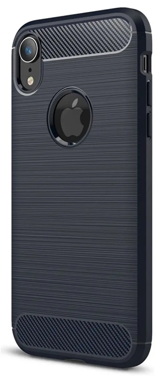 MobiQ Carbon Look Hoesje iPhone XR