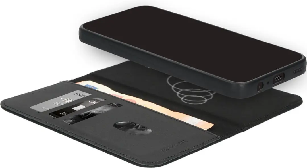 Mobiparts MP-128382 Hoesje Samsung Galaxy A16 - Wallet 2-in-1 - Zwart