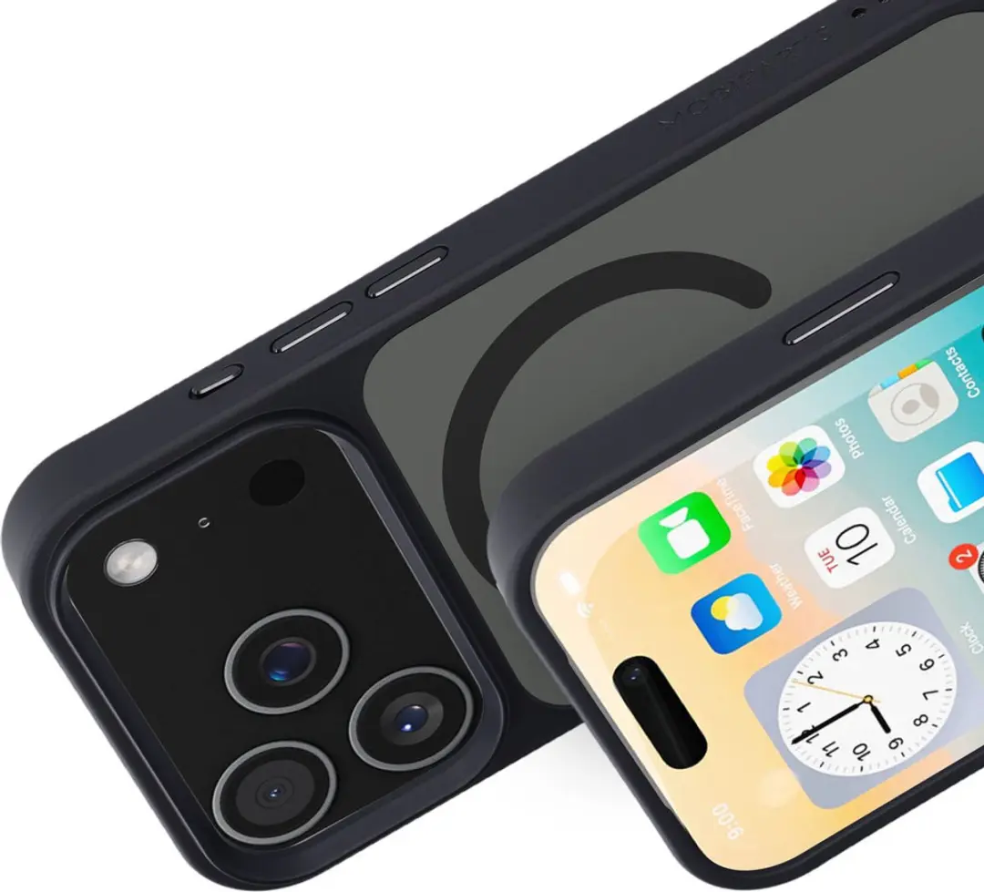 Mobiparts Hoesje iPhone 17 Pro MP-130066 - Hardcover MagSafe - Zwart