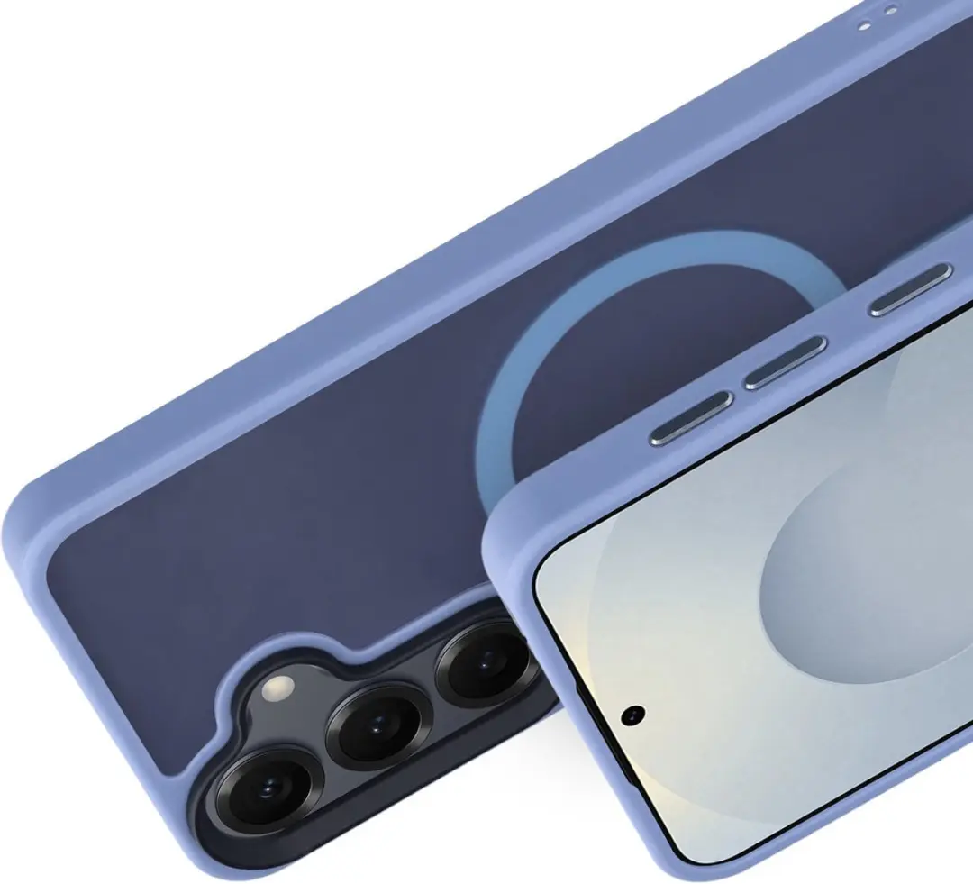 Mobiparts Hoesje Samsung Galaxy S25 MagSafe - Blauw - MP-128953 - afbeelding 6 van 6