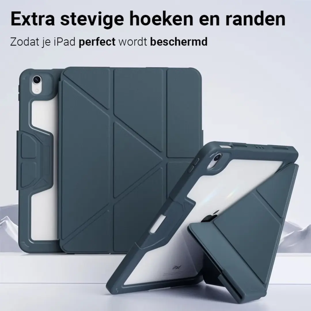 MobiQ Rugged Origami Bookcase 46-01089 - iPad 10.9 2022 - Starlight