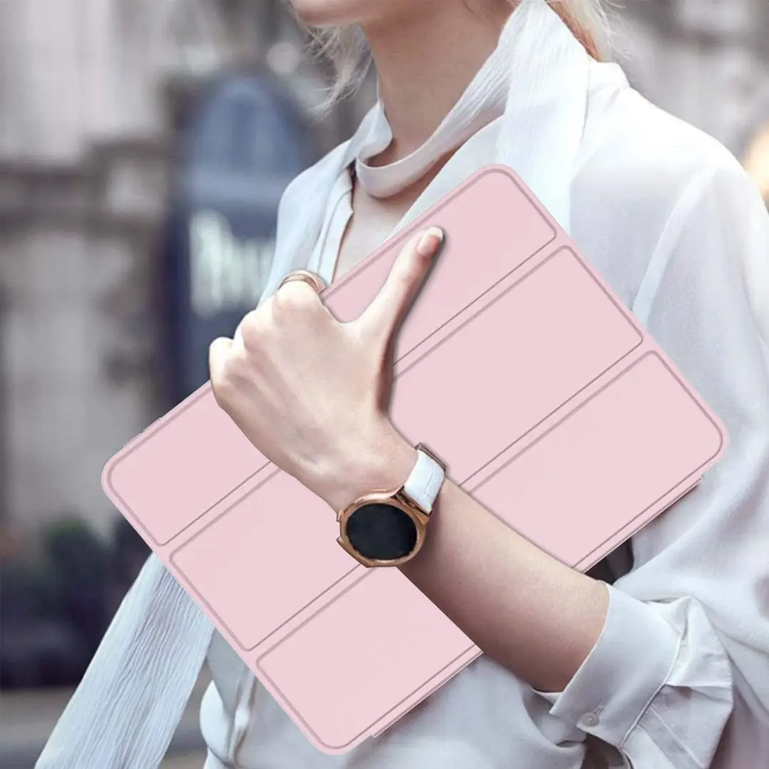 MobiQ Flexibele Folio Hoes 13-00507 - iPad Air 10.9 inch - Roze