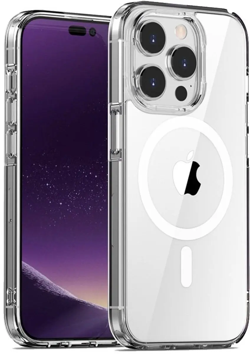 MobiQ Schokbestendige MagSafe Case iPhone 16 Pro Max 46-00472