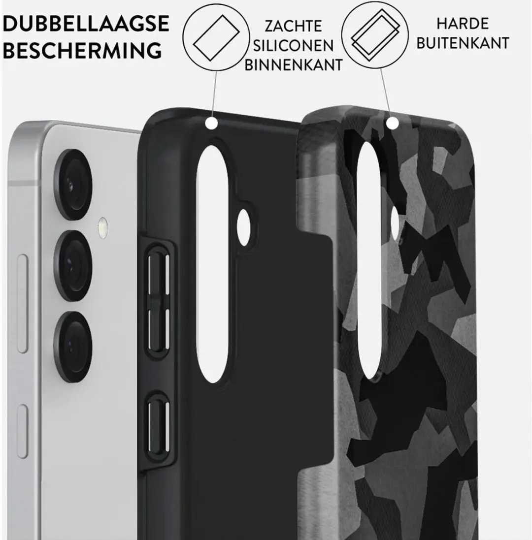 Burga Tough Case Samsung Galaxy S25 - Night - afbeelding 6 van 6