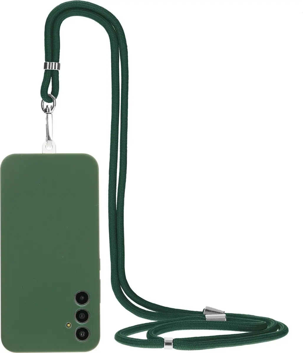Mobiparts Siliconen Hoesje MP-124800 - Groen - Samsung Galaxy A34 - afbeelding 6 van 6