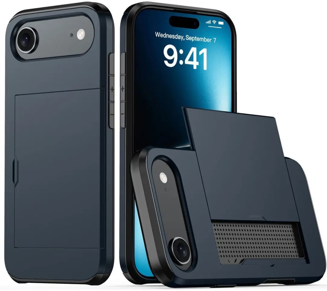 MobiQ Hybrid Card Hoesje iPhone 17 Air