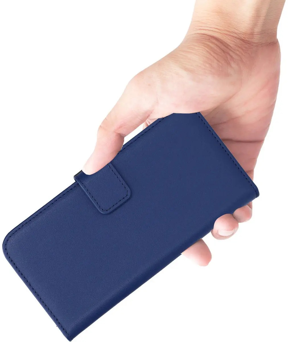 Mobiparts MP-128802 Leather Wallet Case - Samsung Galaxy A36 - Blauw