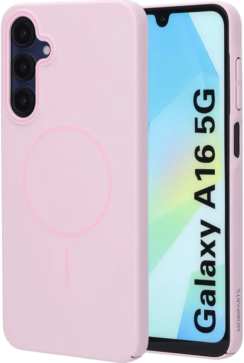 Mobiparts Slim Line Case Samsung Galaxy A16 - MagSafe Roze