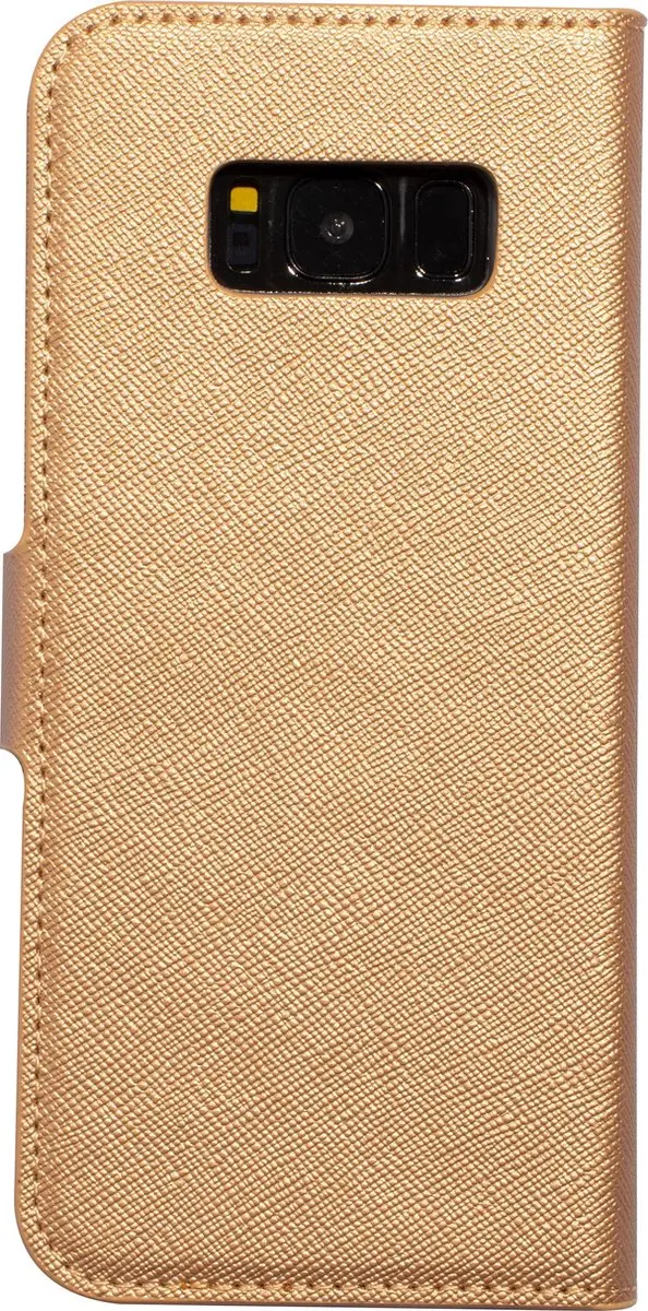 Mobiparts MP-86592 Hoesje Samsung Galaxy S8 - Saffiano - 3 Pasjes - Bruin Koper