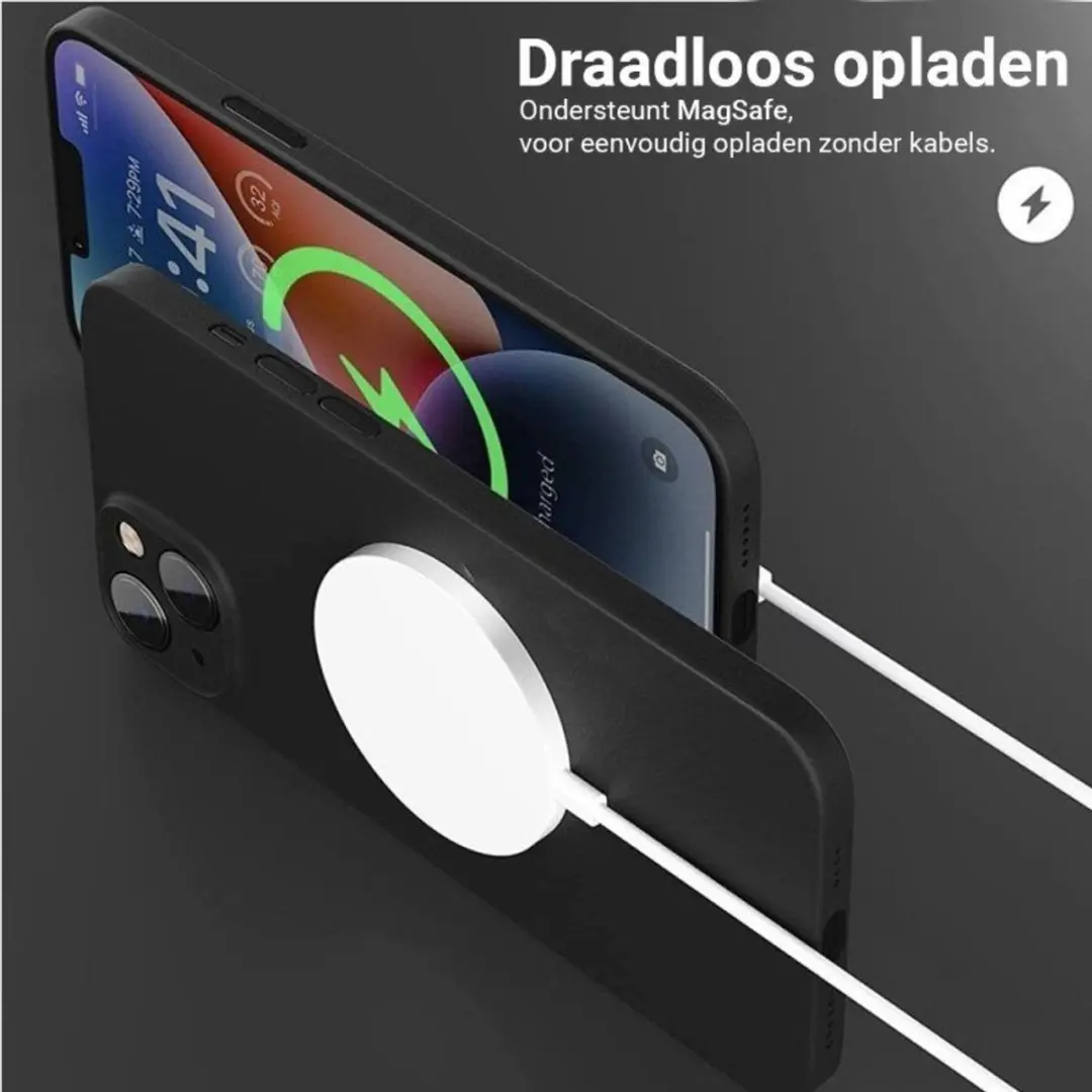 MobiQ Ultra Dun Hoesje 46-01332 - iPhone 17 Pro - Zwart