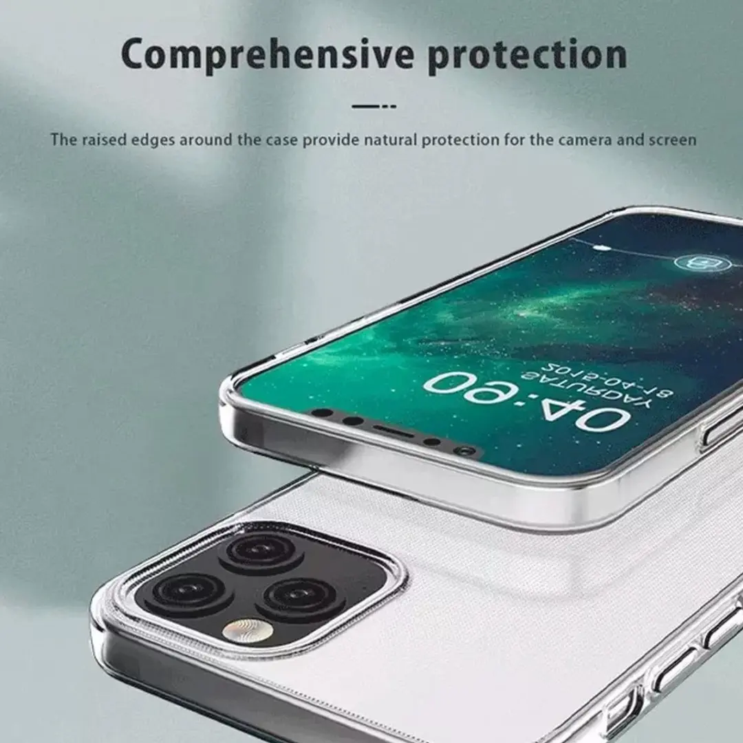 MobiQ Hoesje iPhone 16 Pro Max 46-00363 - Transparant