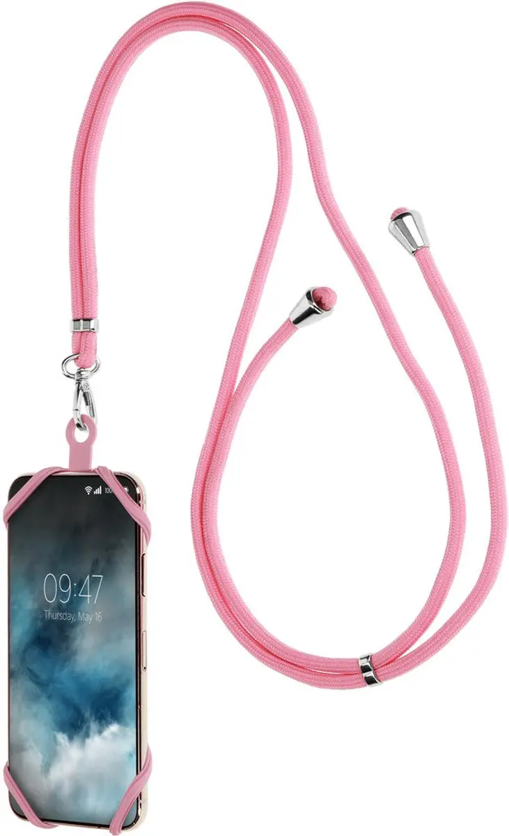 Mobiparts Universal Phonestrap MP-104767 - Roze