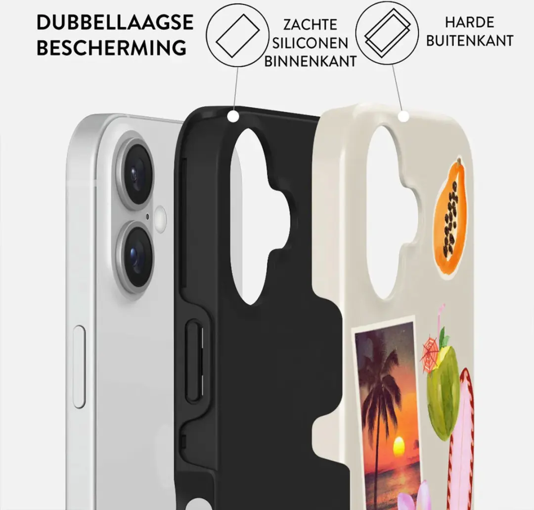Burga Tough MagSafe Case iPhone 16 - Sun Chaser