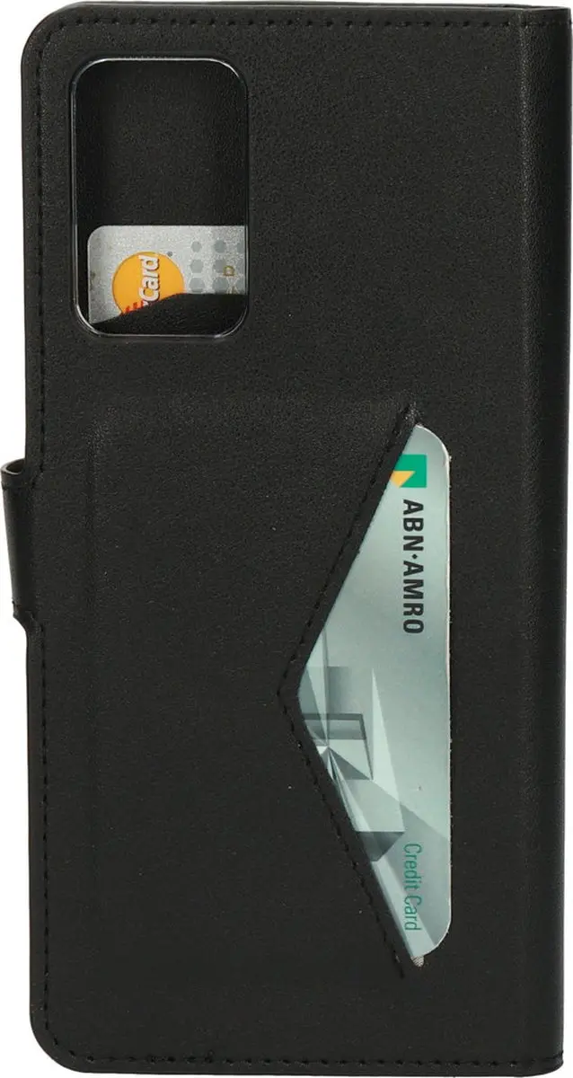 Mobiparts MP-121317 Hoesje Oppo A16 Wallet - Eco Leer - Zwart