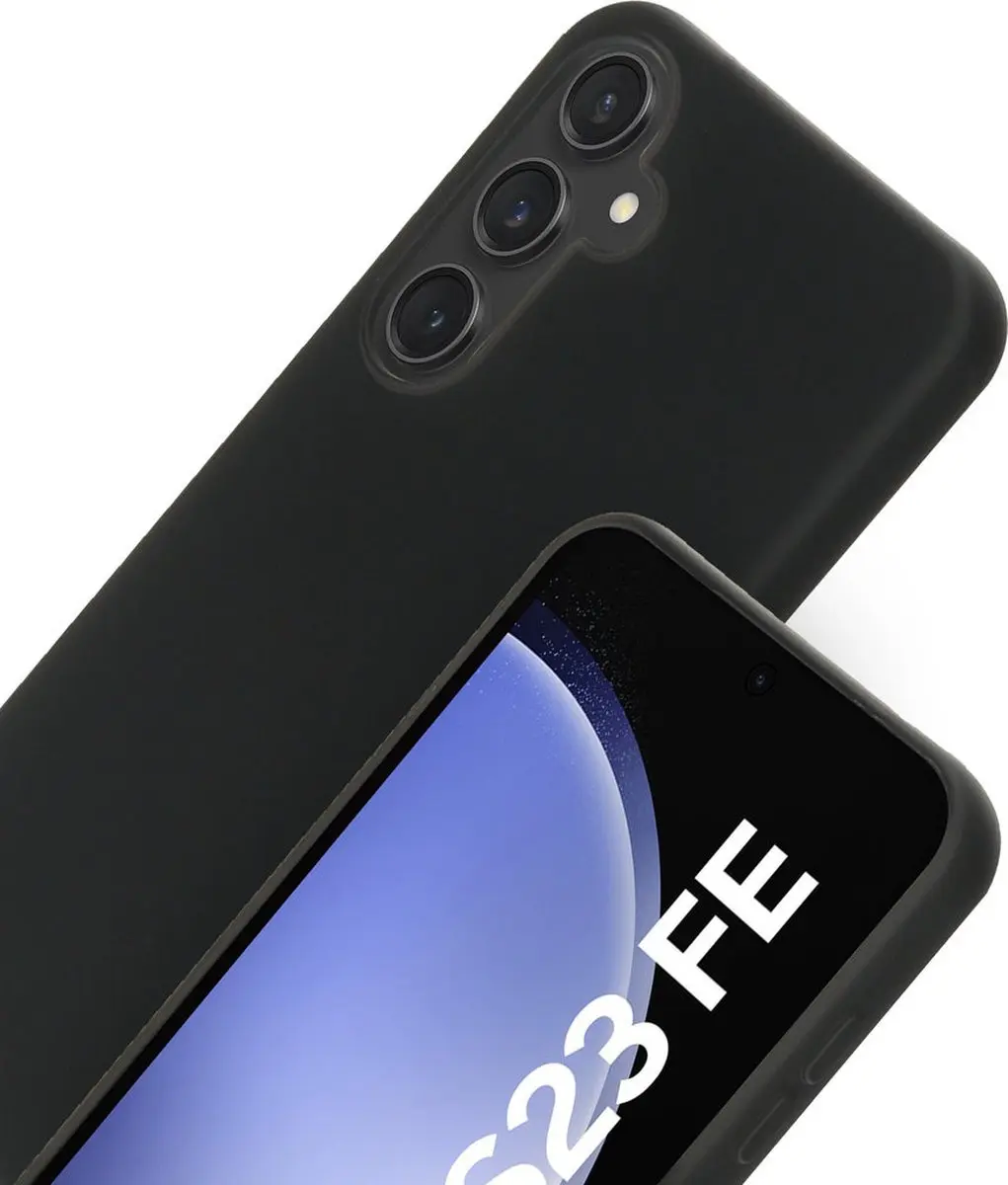 Mobiparts MP-125466 Hoesje Samsung Galaxy S23 FE - Zwart
