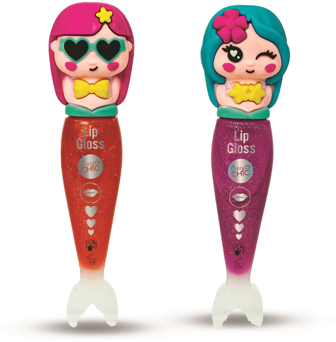 Clementoni Lipgloss Roll-on Zeemeermin Crazy Chic - 10ml