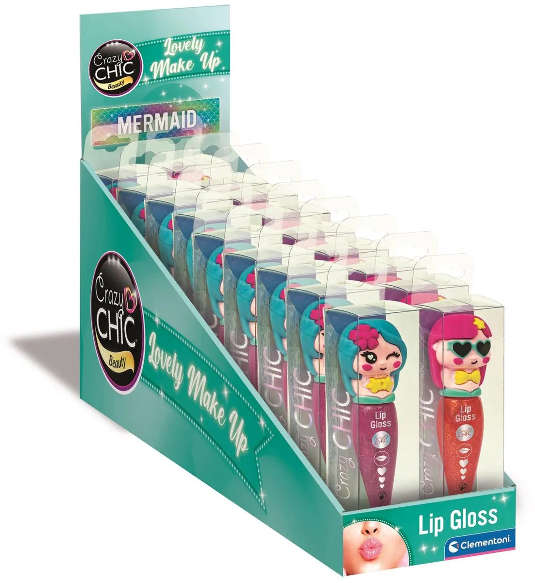 Clementoni Lipgloss Roll-on Zeemeermin Crazy Chic - 10ml