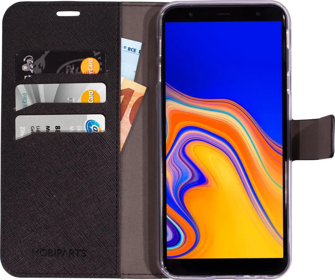 Mobiparts MP-84184 Hoesje Samsung Galaxy J4+ - Zwart