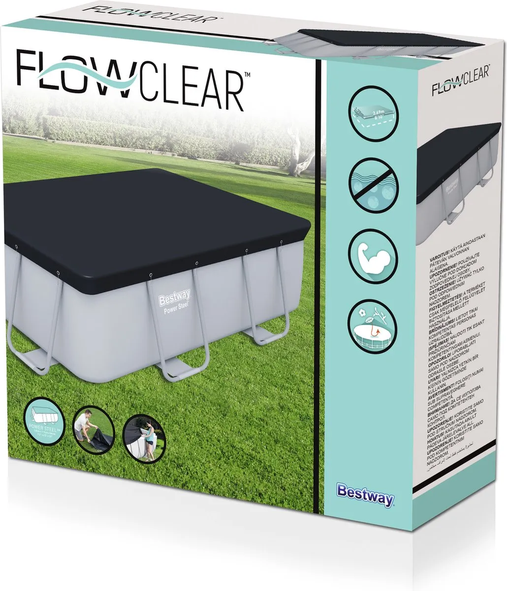Bestway Mistral Afdekzeil 265x179cm - Blauw