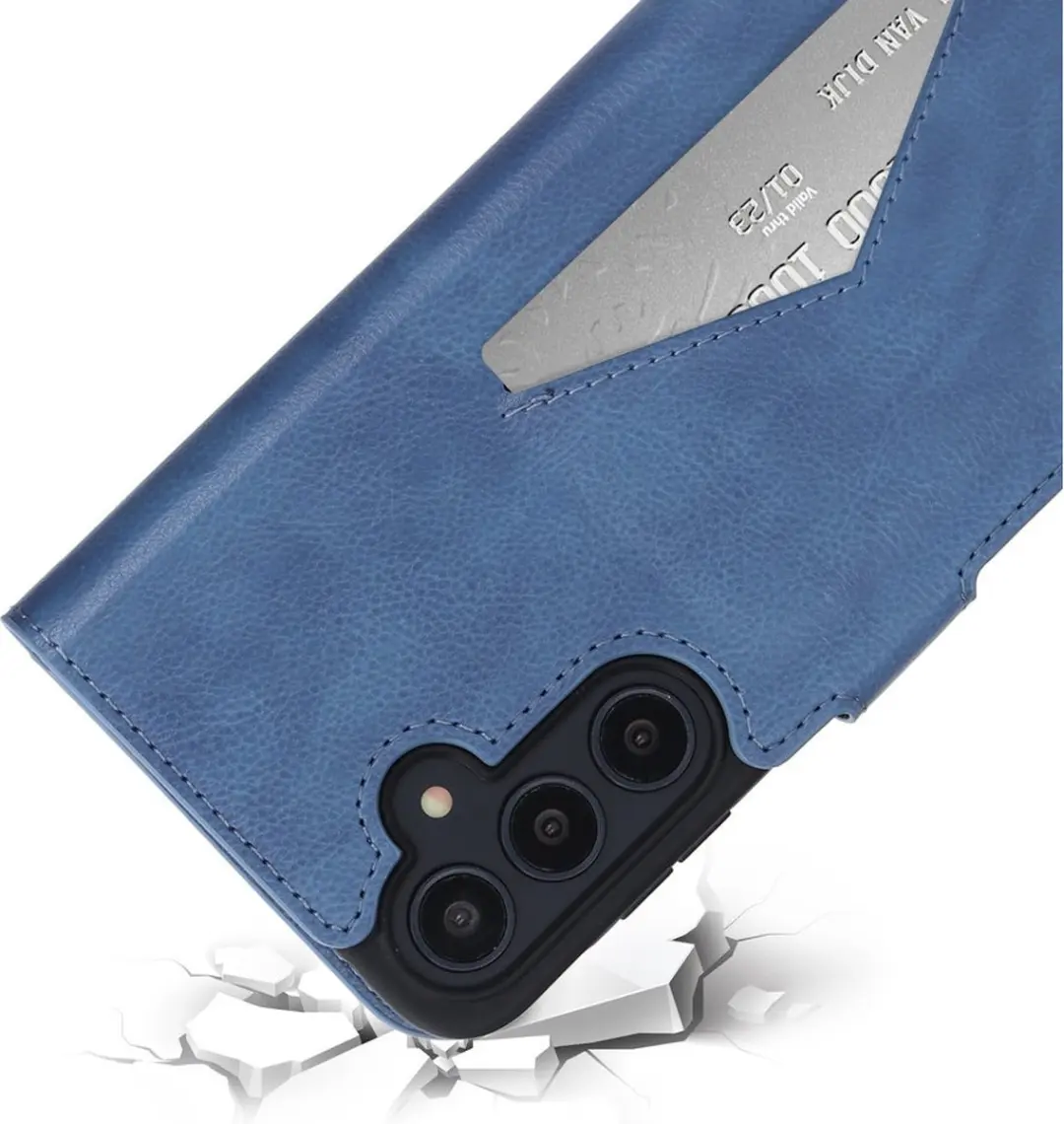 Mobiparts MP-126010 Hoesje Samsung Galaxy A35 5G - Blauw