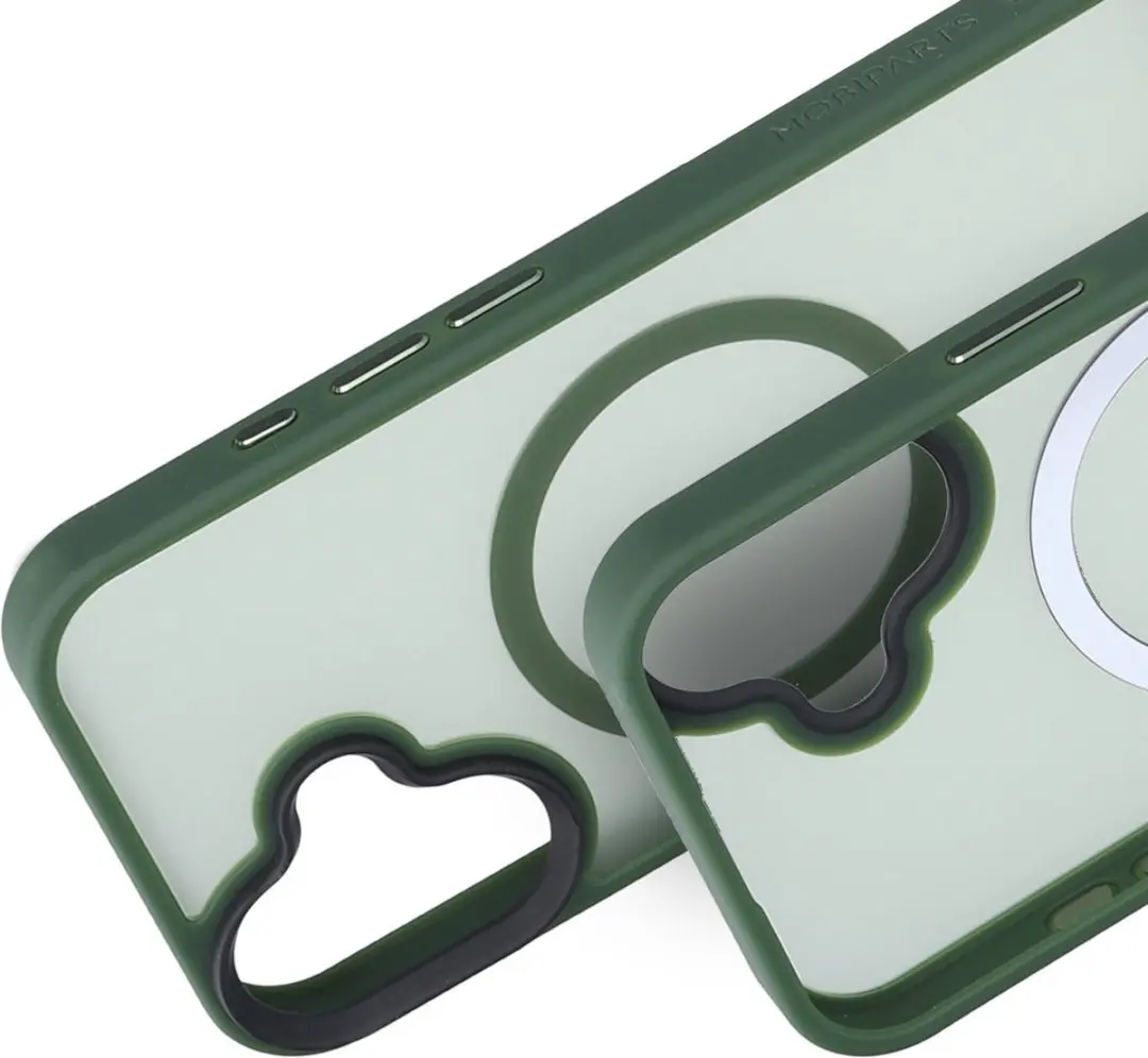 Mobiparts Hoesje iPhone 16 MagSafe - Groen - MP-127213