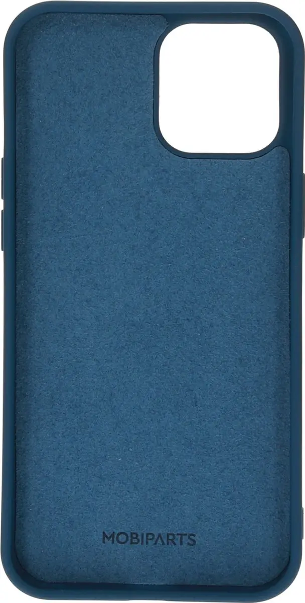 Mobiparts Hoesje iPhone 12 Pro Max Siliconen - Blauw - MP-108469