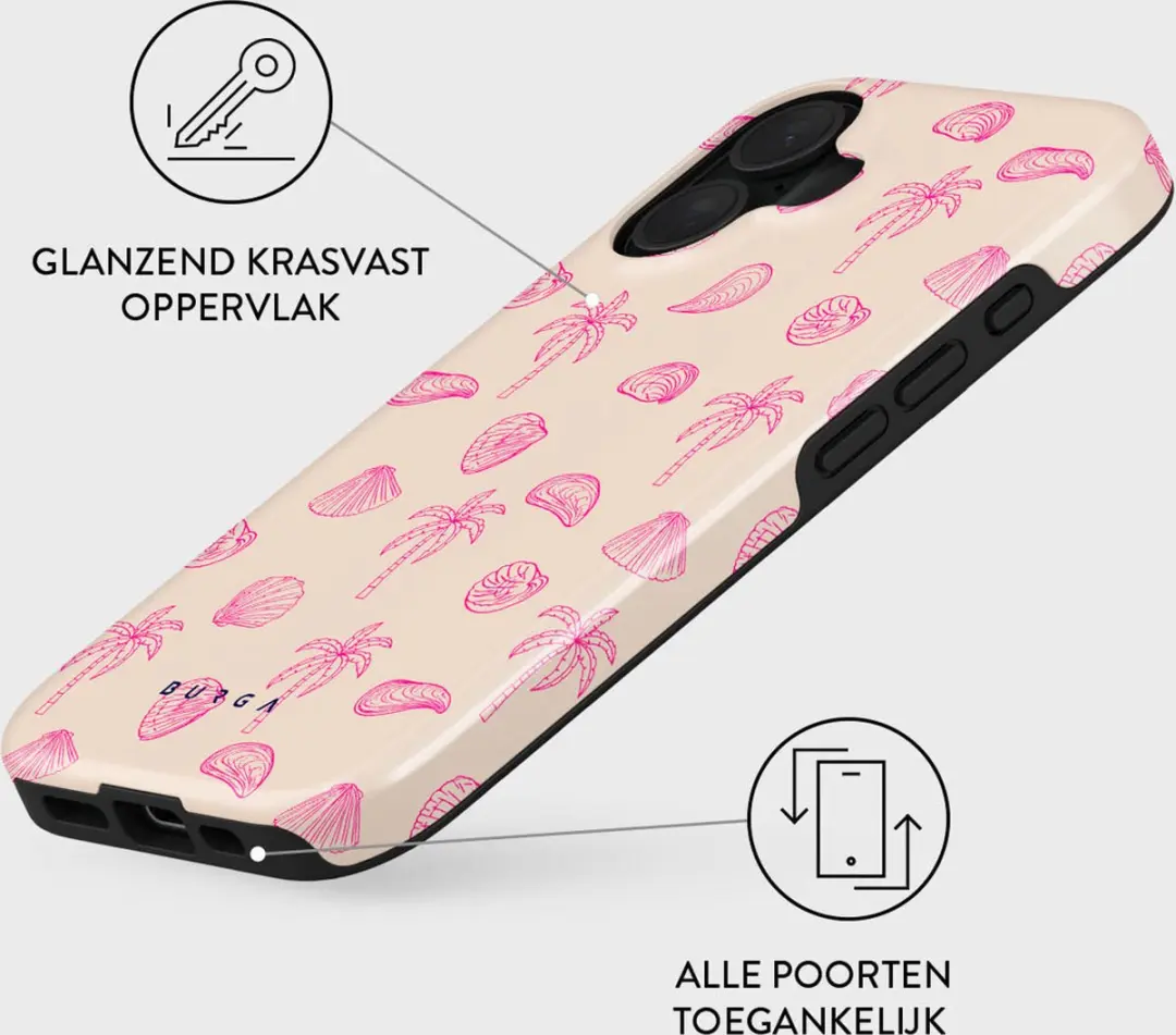 Burga Tough Case Apple iPhone 16 - Beach Please